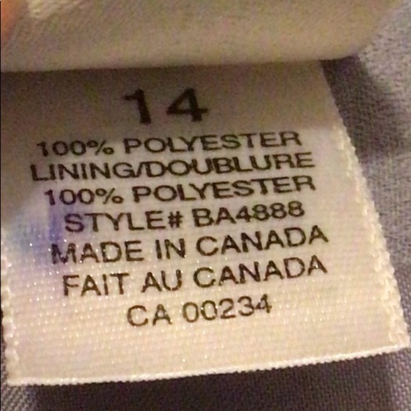 Blue Gray Skirt - Picture 4 of 8